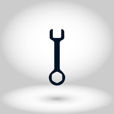 İngiliz anahtarı anahtar işareti simgesi