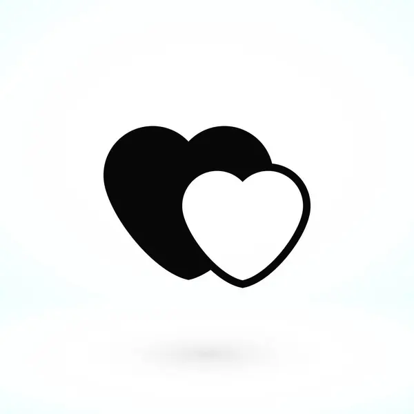Heart vector icon — Stock Vector