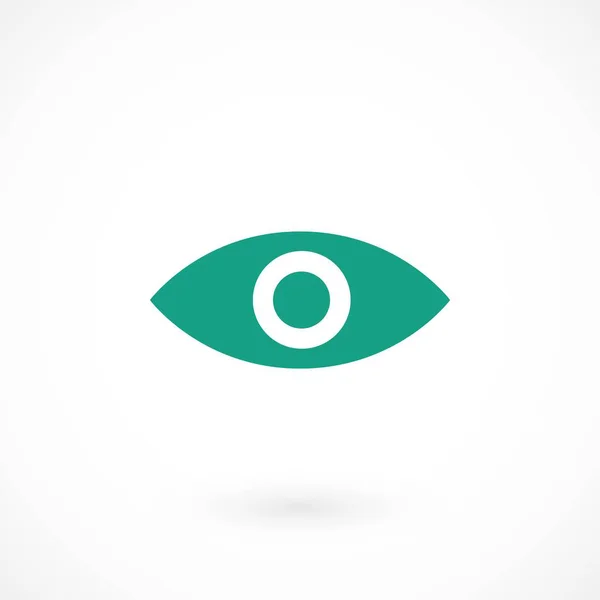 Oog pictogram vector — Stockvector