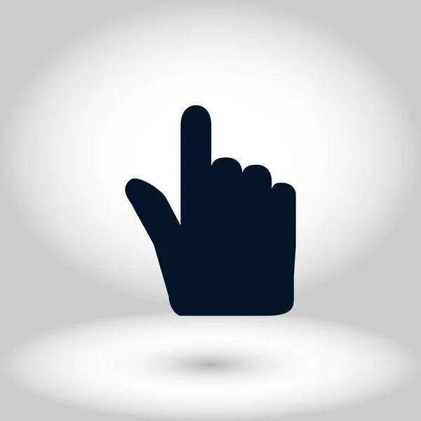 Hand cursor vecior icon — Stock Vector