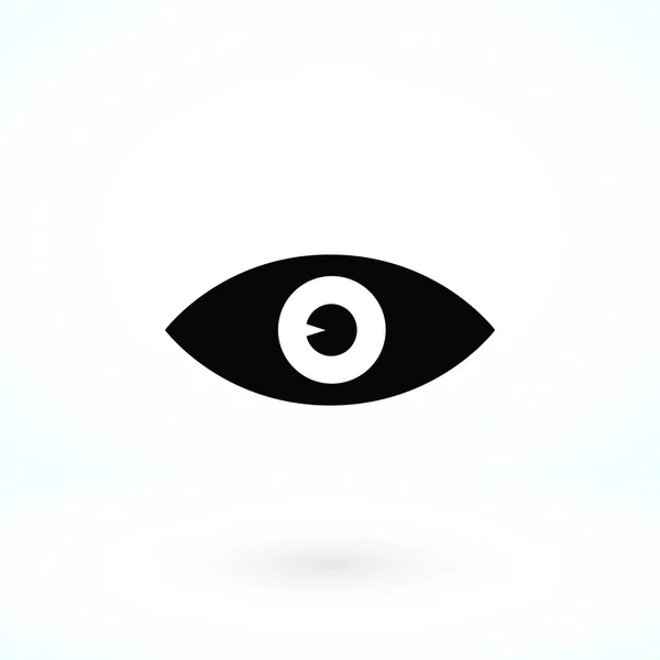 Göz simgesi vektör — Stok Vektör