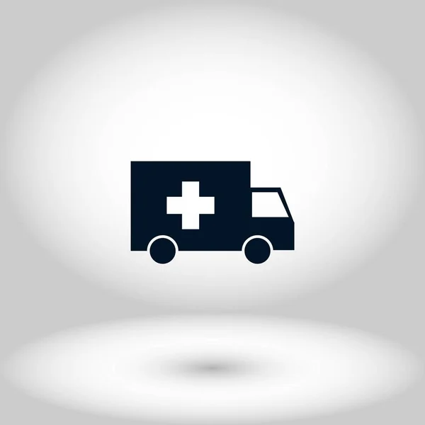 Ambulance car icon — Stock Vector