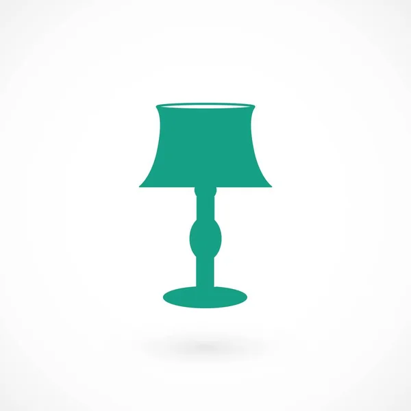 Tabelpictogram lamp — Stockvector