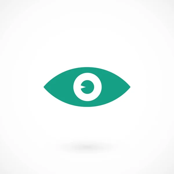 Vettore icona occhio — Vettoriale Stock