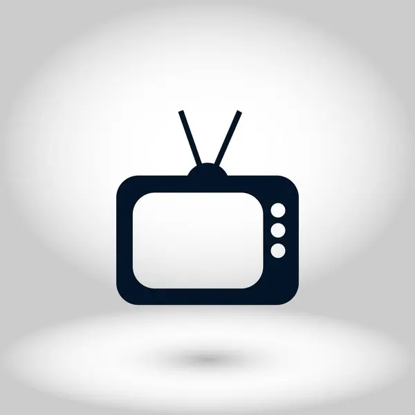 TV icon vector — Stock Vector