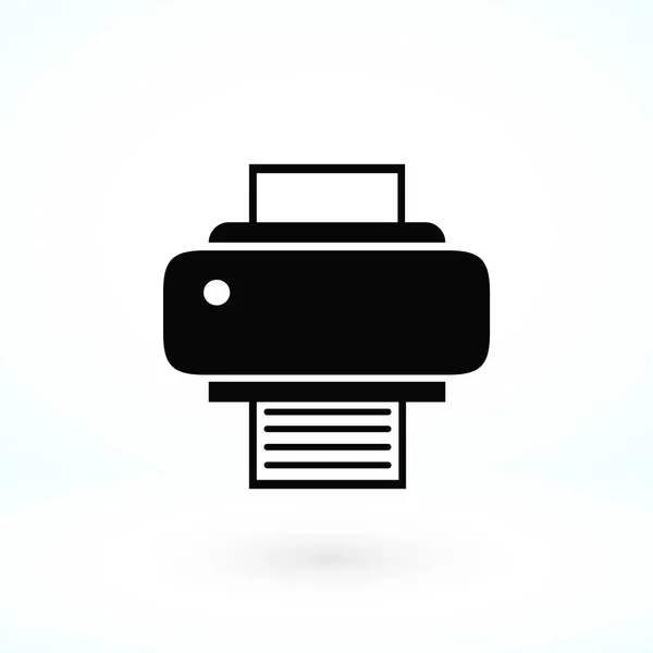 Imprimante icône vecteur — Image vectorielle