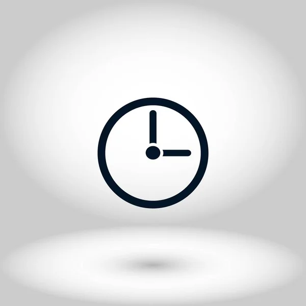 Clock icon vector — Stock Vector