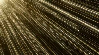 Parçacıklar altın glitter bokeh Ödülü toz arka plan döngü