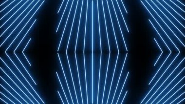 VJ mavi ışık olay konser dans müzik klipleri sahne parti soyut led neon tünel arka plan döngü