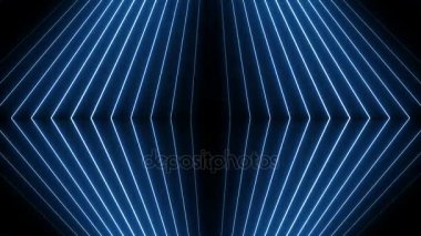 VJ mavi ışık olay konser dans müzik klipleri sahne parti soyut led neon tünel arka plan döngü
