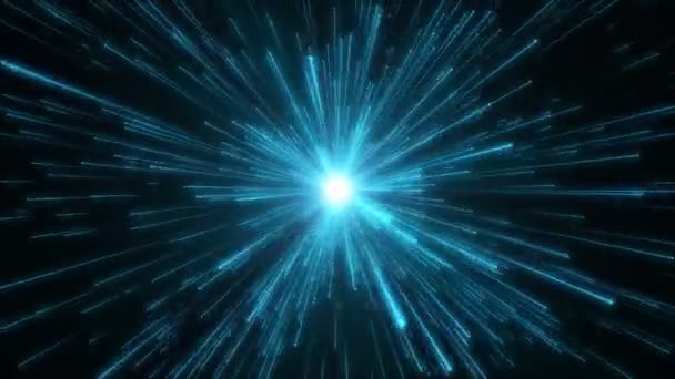 Parçacıklar Bokeh Toz Soyut Hareket Işık Başlık Sinematik Arka Plan — Stok video