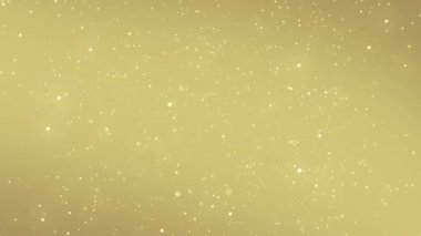 Parçacıklar altın bokeh sim ödülleri toz soyut arkaplan döngüsü