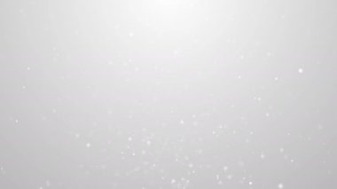 Parçacıklar beyaz iş temiz parlak parıltı bokeh toz arka plan döngü