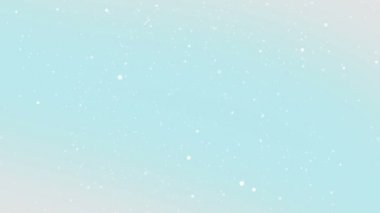 Parçacıklar bokeh toz soyut hareket ışık başlık sinematik arka plan döngü mavi