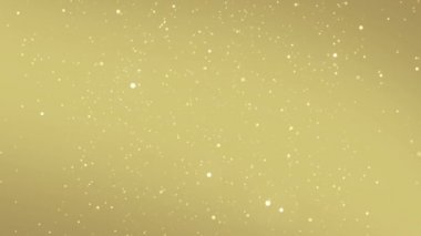 Parçacıklar altın bokeh sim ödülleri toz soyut arkaplan döngüsü