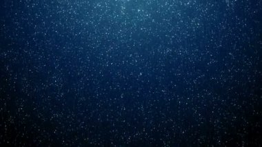 Toz parçacıkları bokeh soyut hareket ışık başlık sinematik arka plan döngü