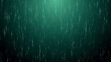 Toz parçacıkları bokeh soyut hareket ışık başlık sinematik arka plan döngü