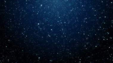 Toz parçacıkları bokeh soyut hareket ışık başlık sinematik arka plan döngü