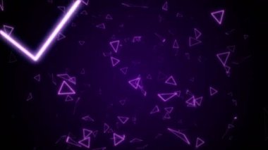 VJ ışık olay konser dans müzik videoları parti soyut led neon tünel arka plan döngü sahne