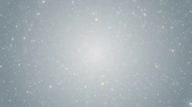 Parçacıklar beyaz iş temiz parlak parıltı bokeh toz arka plan döngü