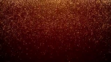 Toz parçacıkları bokeh soyut hareket ışık başlık sinematik arka plan döngü