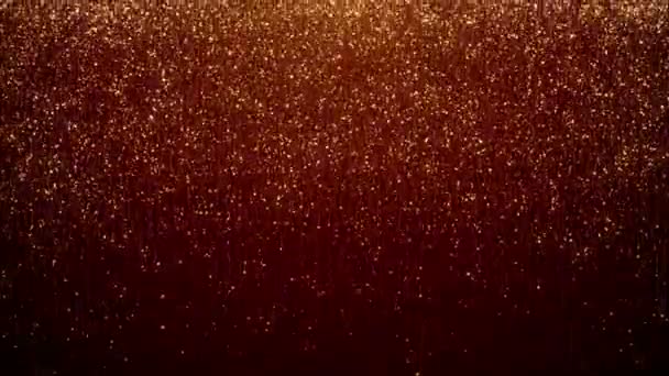 Particles Dust Bokeh Abstract Light Motion Titles Cinematic Background Loop — Stock Video