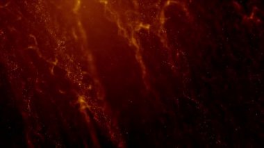 Toz parçacıkları bokeh soyut hareket ışık başlık sinematik arka plan döngü