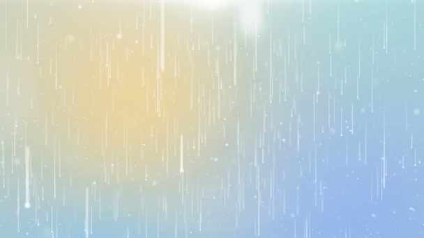 Particules pastel couleur entreprise propre brillant paillettes bokeh poussière abstrait fond boucle 