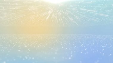 Parçacık pastel renk işi parlak parıltı bokeh tozu soyut arkaplan döngüsü