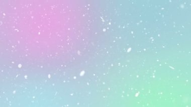 Parçacık pastel renk işi parlak parıltı bokeh tozu soyut arkaplan döngüsü