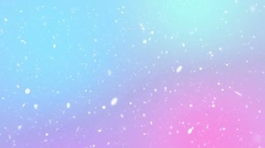Parçacık pastel renk işi parlak parıltı bokeh tozu soyut arkaplan döngüsü