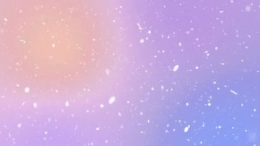 Parçacık pastel renk işi parlak parıltı bokeh tozu soyut arkaplan döngüsü