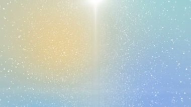 Parçacık pastel renk işi parlak parıltı bokeh tozu soyut arkaplan döngüsü
