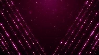 Toz parçacıkları bokeh soyut hareket ışık başlık sinematik arka plan döngü