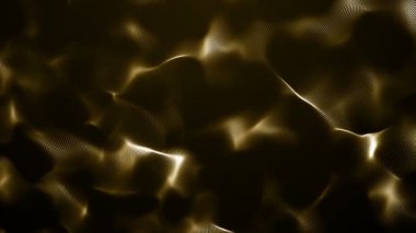 Parçacıklar altın bokeh sim ödülleri toz soyut arkaplan döngüsü