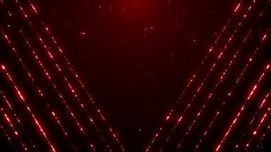 Toz parçacıkları bokeh soyut hareket ışık başlık sinematik arka plan döngü