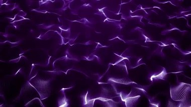 Toz parçacıkları bokeh soyut hareket ışık başlık sinematik arka plan döngü