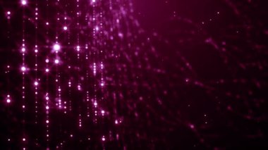 Parçacıklar toz soyut ışık hareket başlıkları sinematik arka plan döngüsü