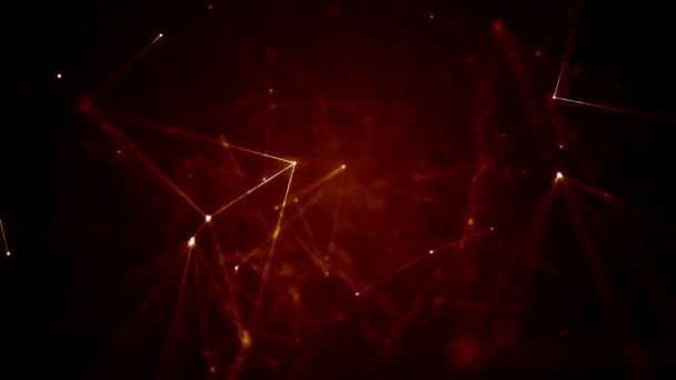 Plexus jeu esport abstrait réseau entreprise technologie science fond boucle 