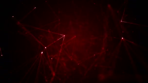 Plexus jeu esport abstrait réseau entreprise technologie science fond boucle 