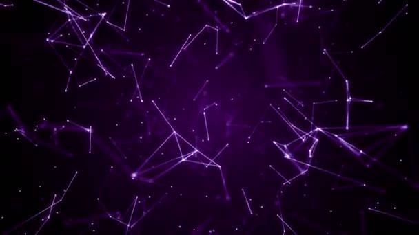 Plexus jeu esport abstrait réseau entreprise technologie science fond boucle 