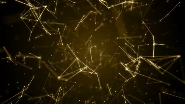 Plexus jeu esport abstrait réseau entreprise technologie science fond boucle 