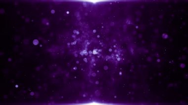 Parçacıklar toz soyut ışık hareket başlıkları sinematik arka plan döngüsü