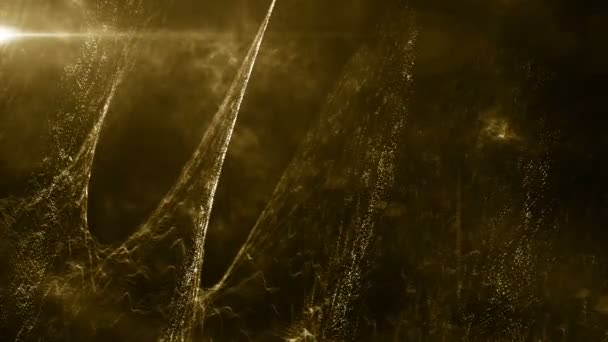 Particules or paillettes prix poussière abstraite fond boucle 