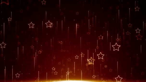 Parçacıklar Yangın Oyunu Fragmanı Sinematik Konser Sahne Arkası Döngüsü — Stok video