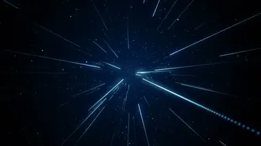 Parçacıklar Mavi olay karavanı sinematik konser sahne arkası döngüsü