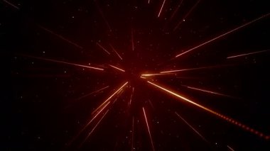 Parçacıklar yangın oyunu fragmanı sinematik konser sahne arkası döngüsü