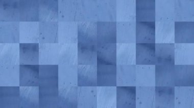 Ayna metal bir levhanın parçalarından mozaik dokulardan alınmış soyut bir video. Arkaplan tasarımı. Arkaplan. Duvar Kağıdı.