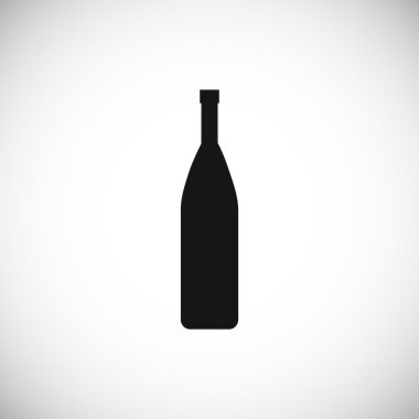 Şarap şişesi sembol simge