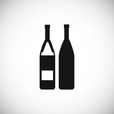 Beyaz şişe simgesini 